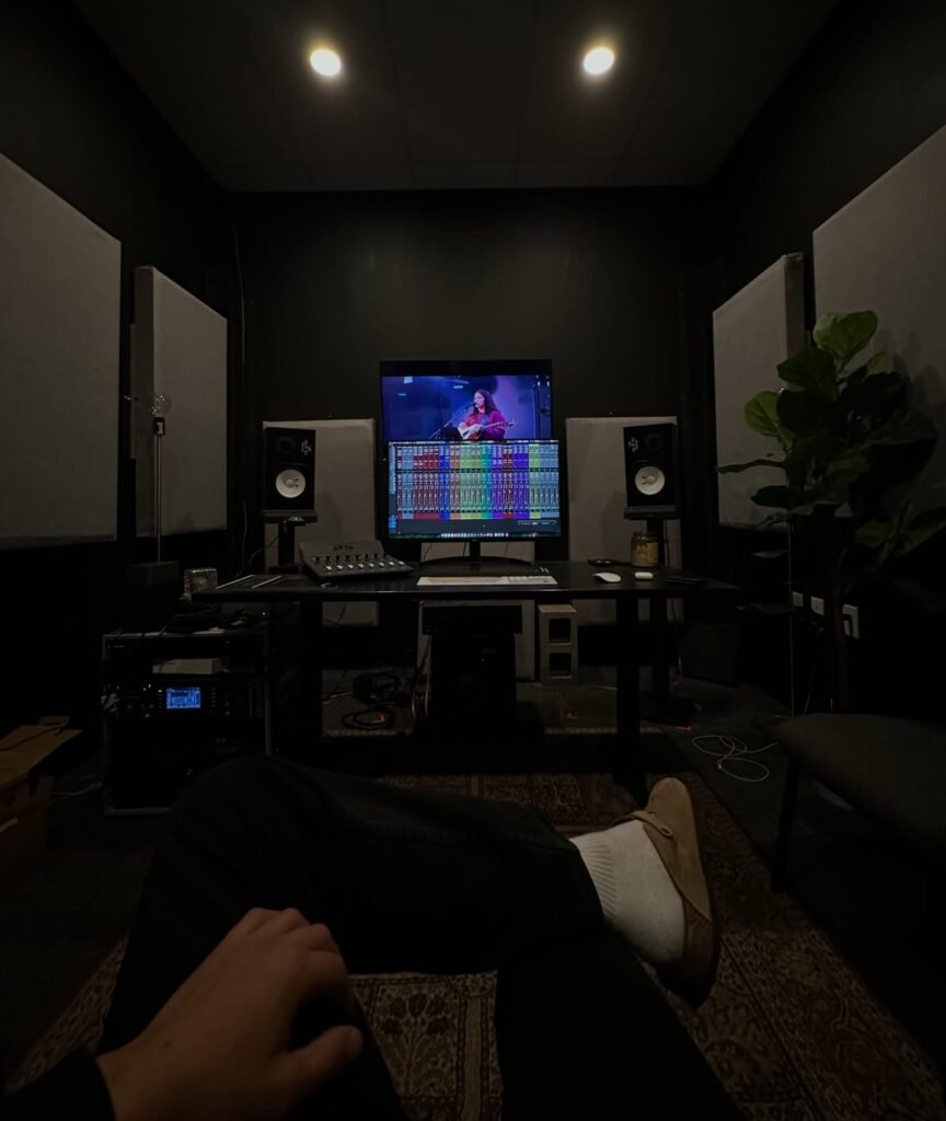 Mezcla de audio en DAW para streaming de iglesias