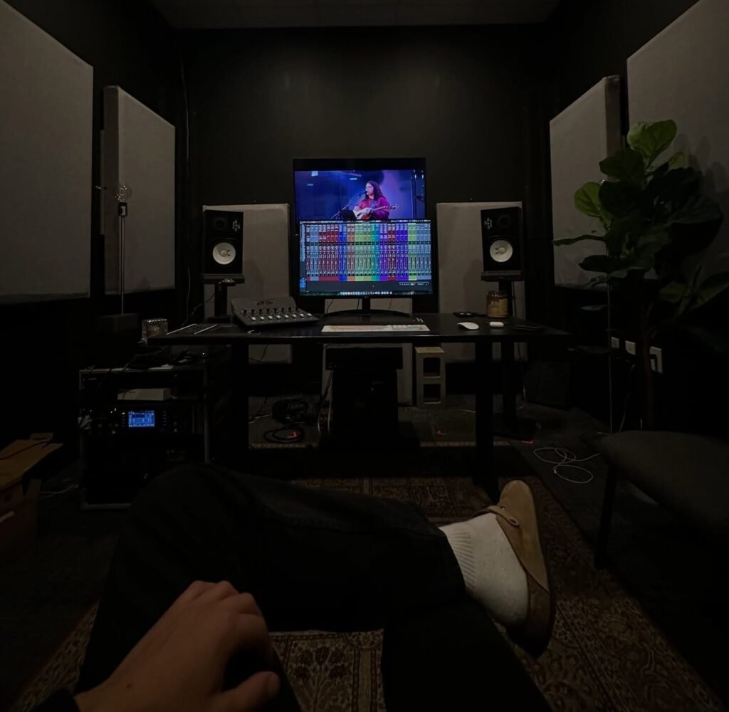 Mezcla de audio en DAW para streaming de iglesias
